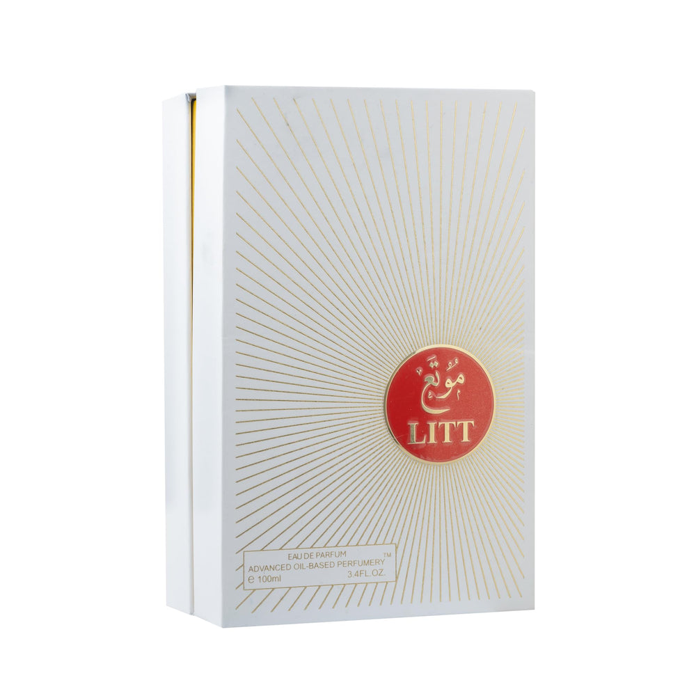 ARIAZ Litt 3.4 oz bottle perfect for desk, purse, or weekend outings.
