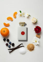 ARIAZ Litt Heart notes of rose and jasmine add floral depth for daily wear.