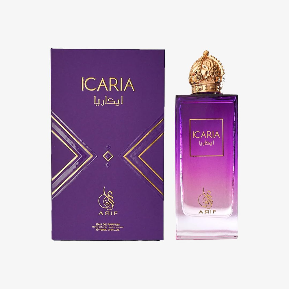ARIF Icaria pear top note opening for a bright mood.