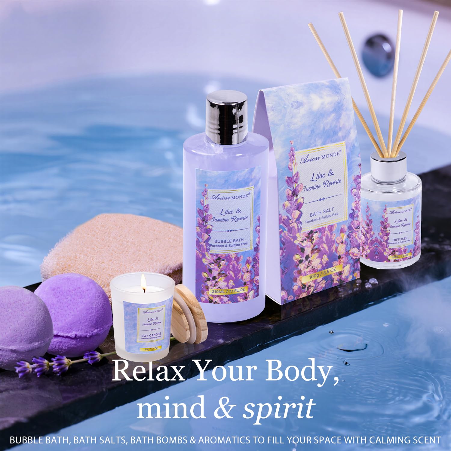 ArioseMonde body mist bottle for refreshing daily use