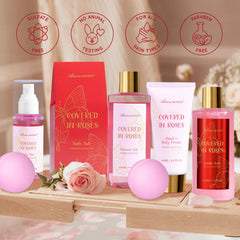 ArioseMonde shower gel and bubble bath duo supports refreshing cleansing and relaxation.