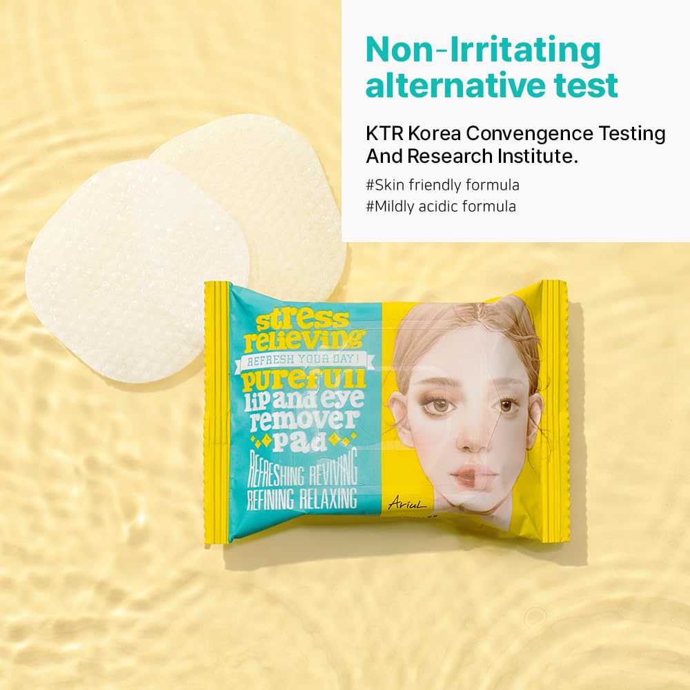 Ariul pads enriched with olive and jojoba oils for lasting moisture
