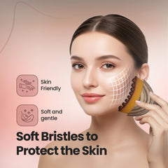 Arivara Cheekbone Sculpting Brush supporting glow and circulation.
