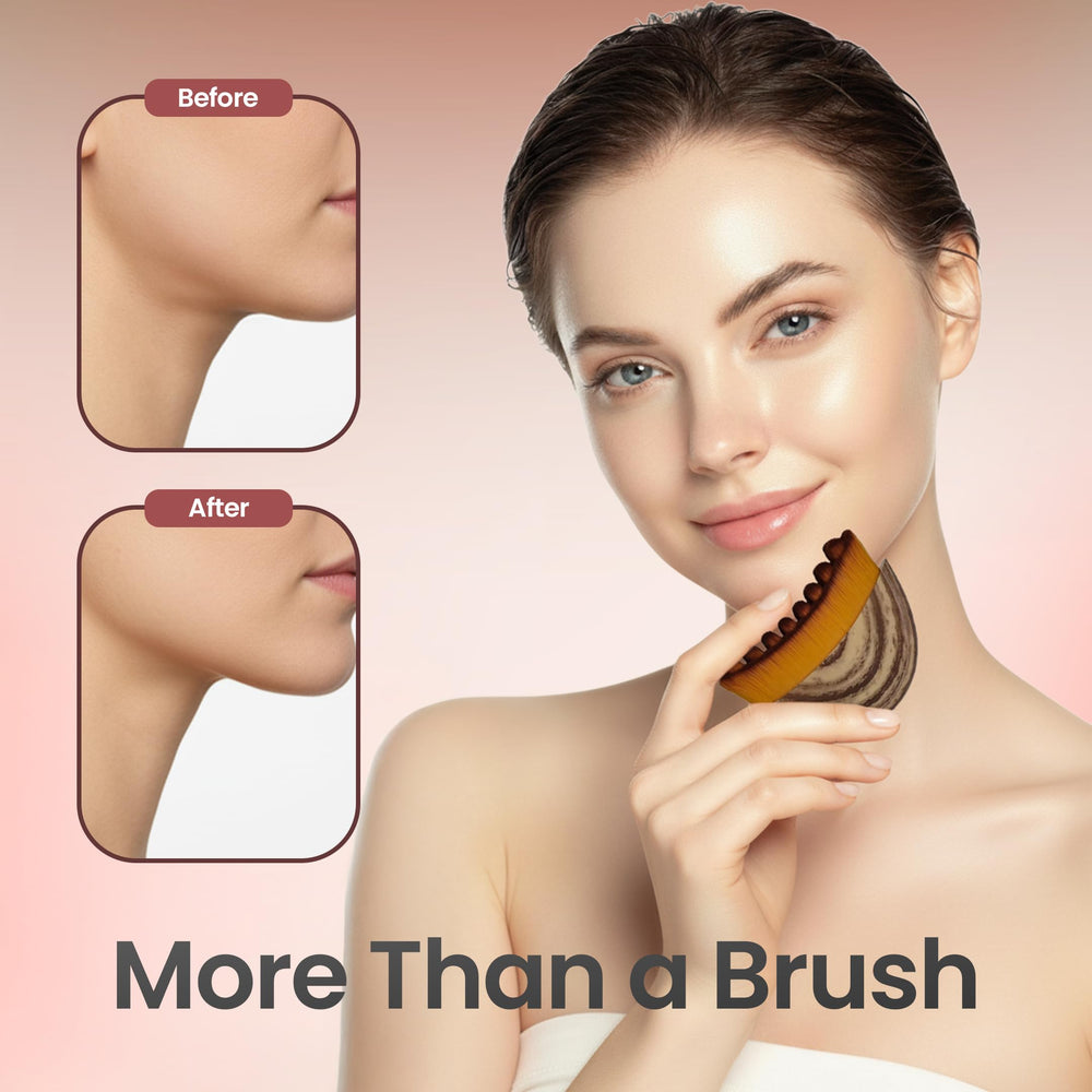 Arivara Soft Bristles Skin-Friendly Brush suitable for sensitive skin.