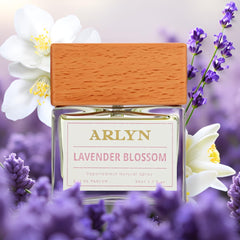 ARLYN Lavender Blossom middle notes close-up violet and peony elegance