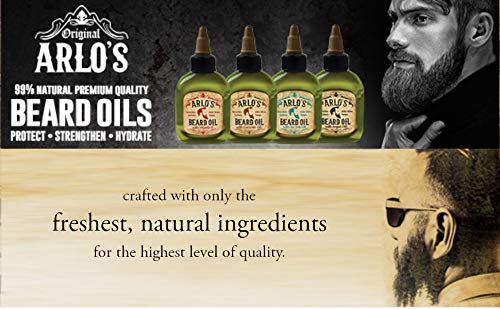 Arlo's beard oil massage promotes healthy roots and easier detangling.