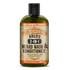 Arlo's Beard Wash bottle pour for easy, mess-free application during daily grooming.