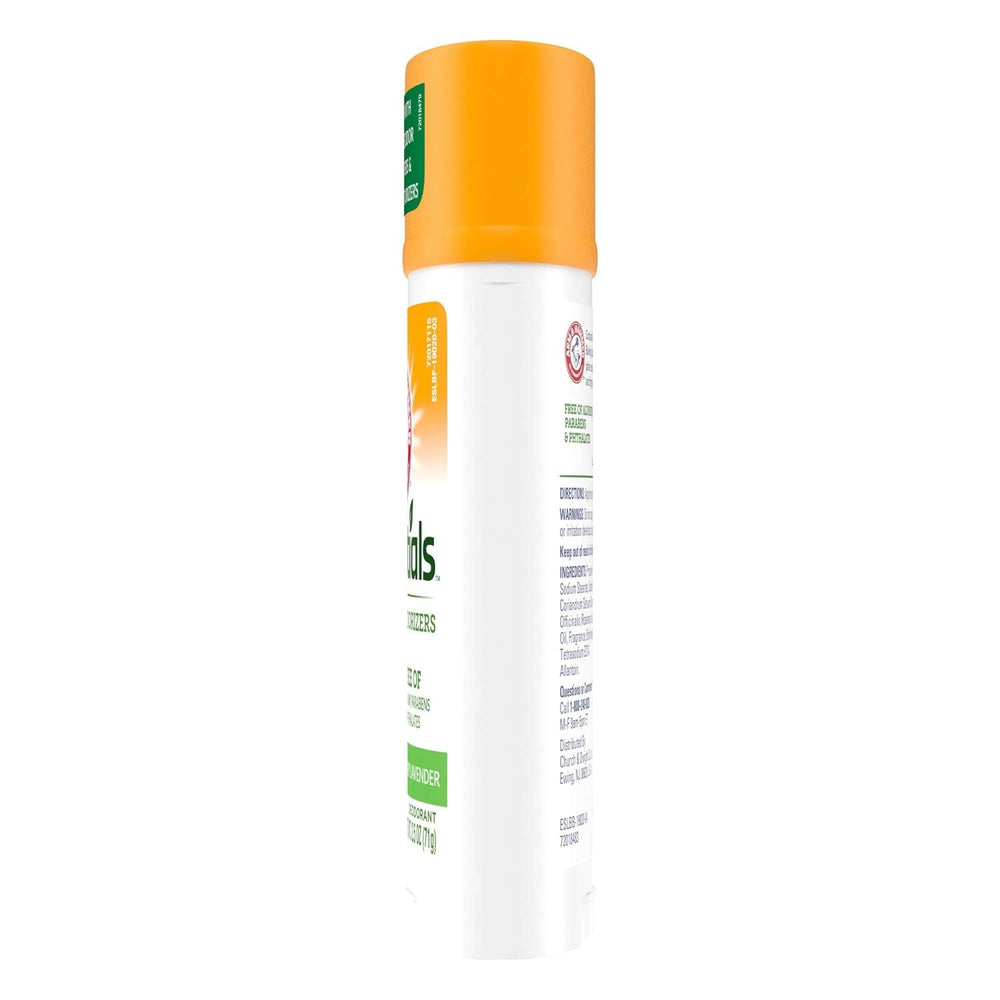 Arm & Hammer Essentials rosemary lavender ingredients label aluminum-free paraben-free