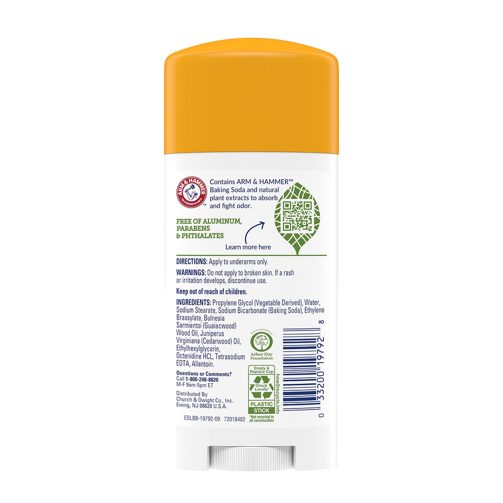 Arm & Hammer Essentials Unscented Deodorant stick ready for daily use and confidence.