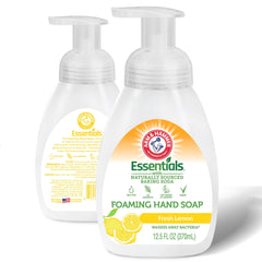 Arm & Hammer foaming hand soap lemon front bottle with refreshing citrus aroma