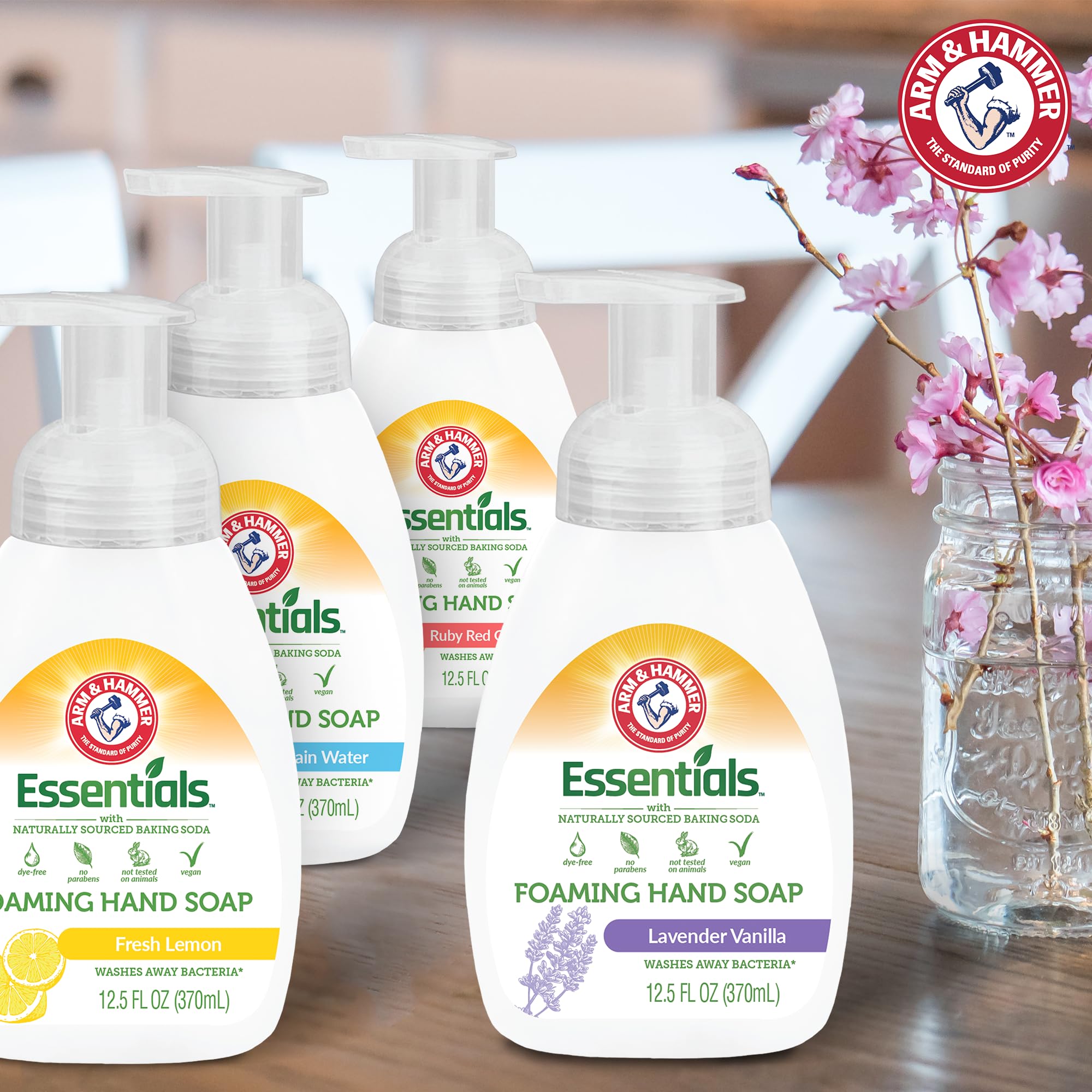 Arm & Hammer foaming hand soap refill pack ready to reduce waste