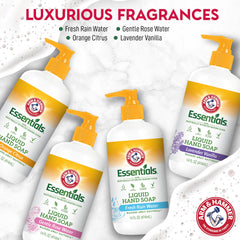 Arm and Hammer 14 oz bottle shown for extended hand care and freshness.