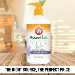 Arm & Hammer lavender vanilla foam showing rich lather for gentle cleansing.