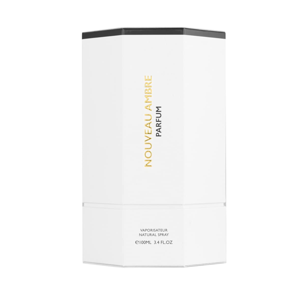 Armaf Flavia Nouveau Ambre spray action captures a moment of allure.