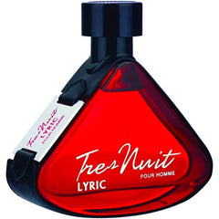 Armaf Tres Nuit Lyric cap close-up showcasing premium packaging for gifting