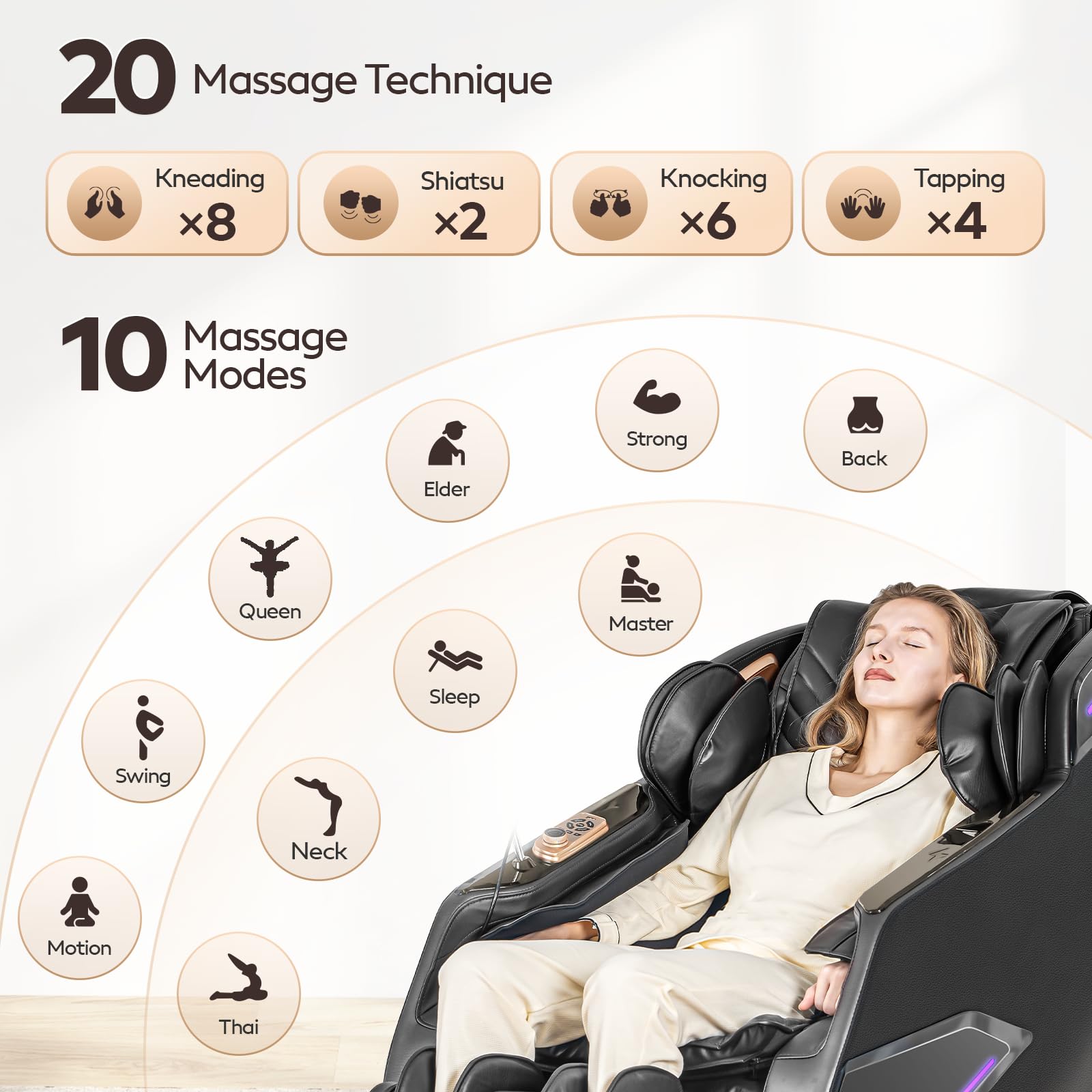 Armali hand and foot massage system delivering targeted kneading and warmth.