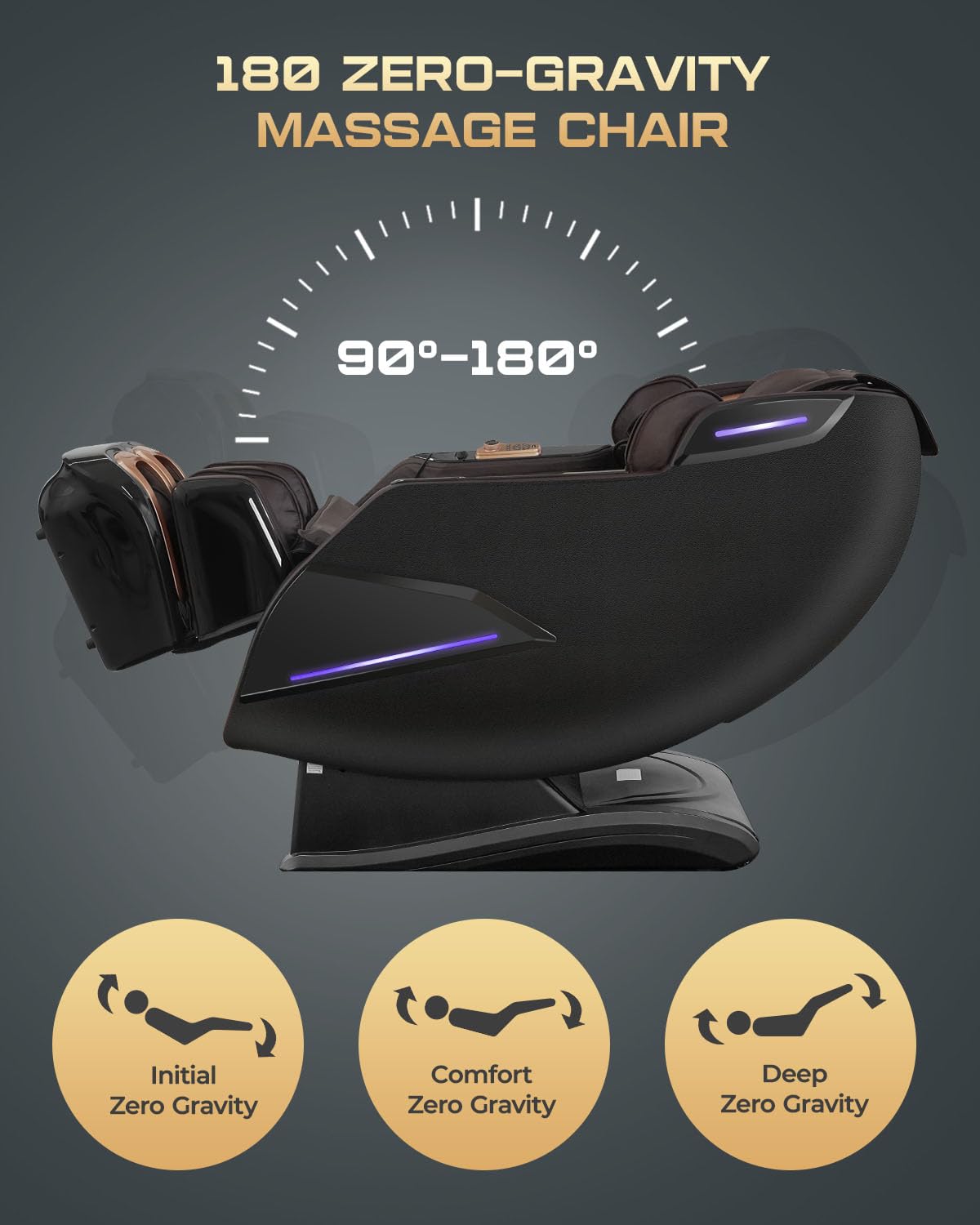 Armali 4D massage chair delivers detailed hand massage.