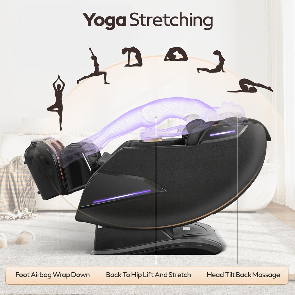 Armali 7-inch touchscreen control for easy massage management.
