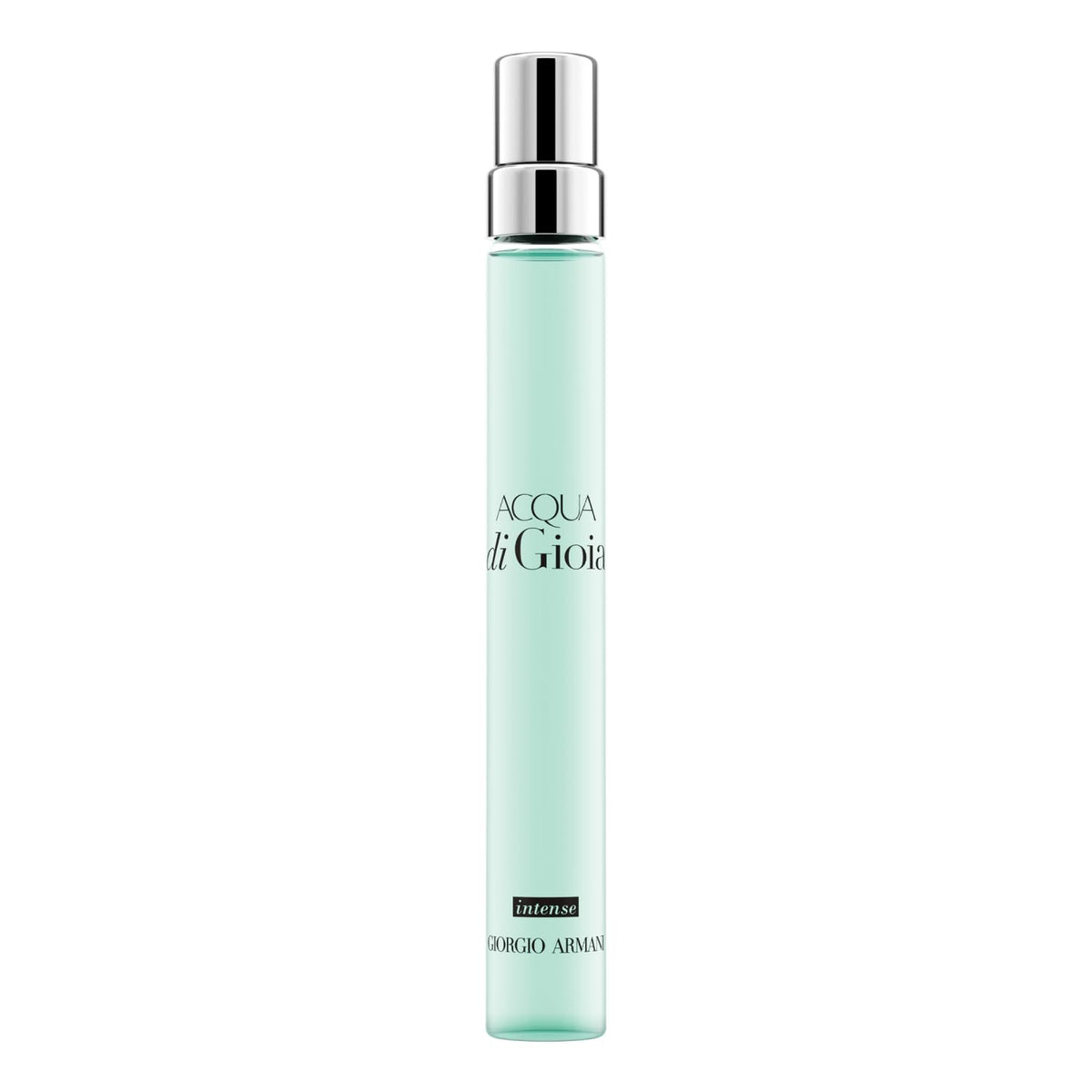 Armani Beauty Acqua di Gioia Intense bottle front evokes Mediterranean freshness.