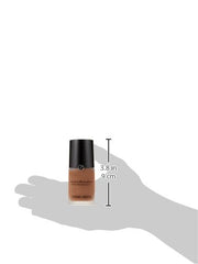 Armani Beauty Luminous Silk Foundation No. 11.5 applicator demonstrates easy, even application