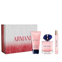 Armani Beauty My Way EDP full-size bottle showcases the floral-woody profile for elegant confidence.