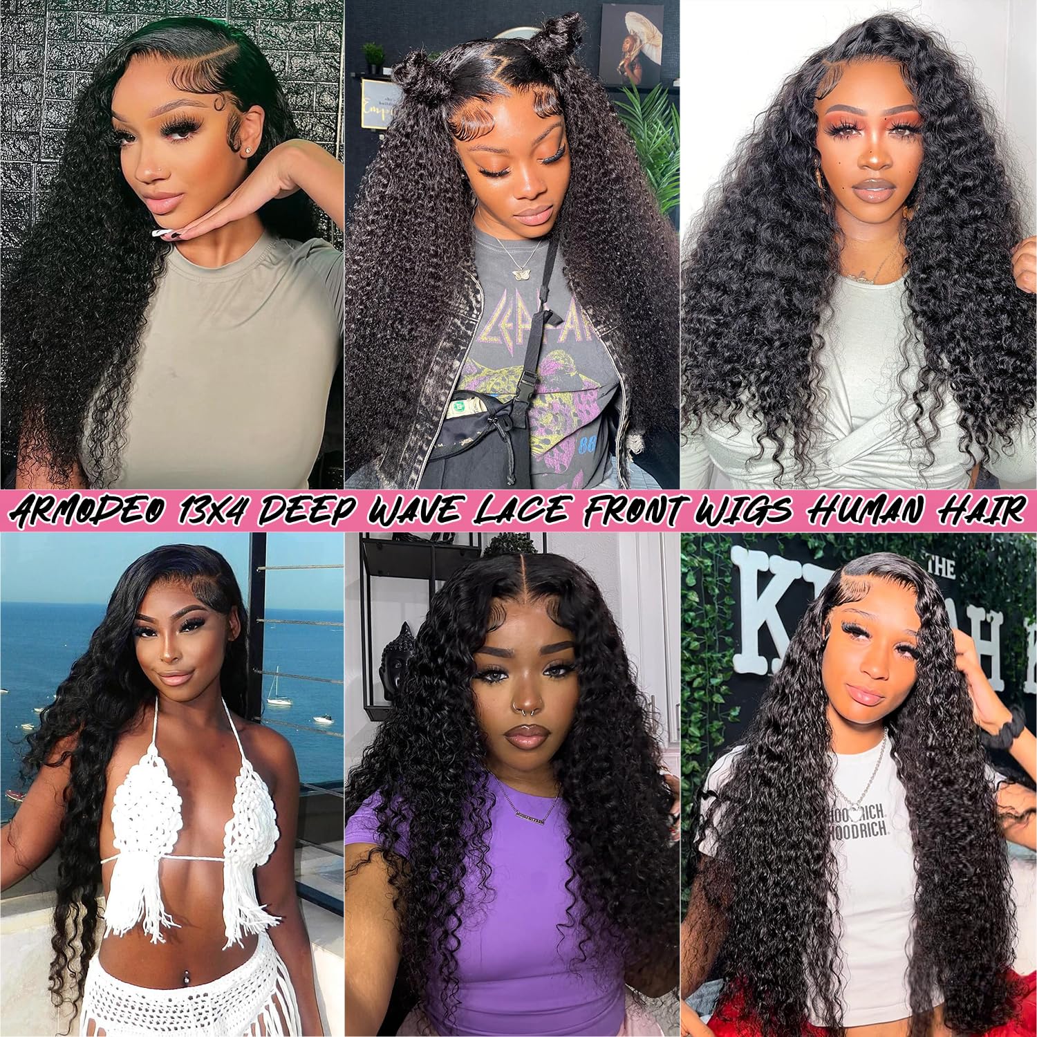 Armodeo 12A virgin human hair supports heat styling and reuse