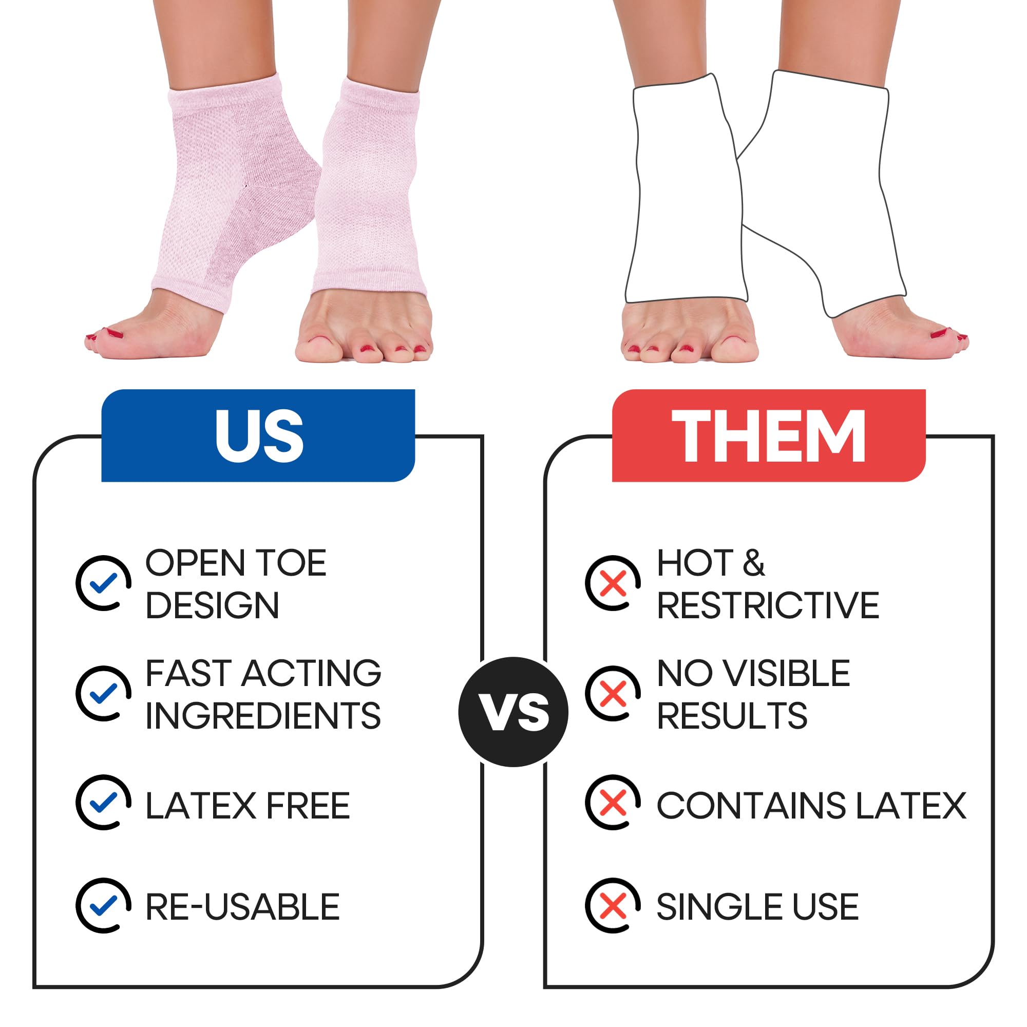 Armstrong America aloe lotion socks offer convenient nighttime foot care