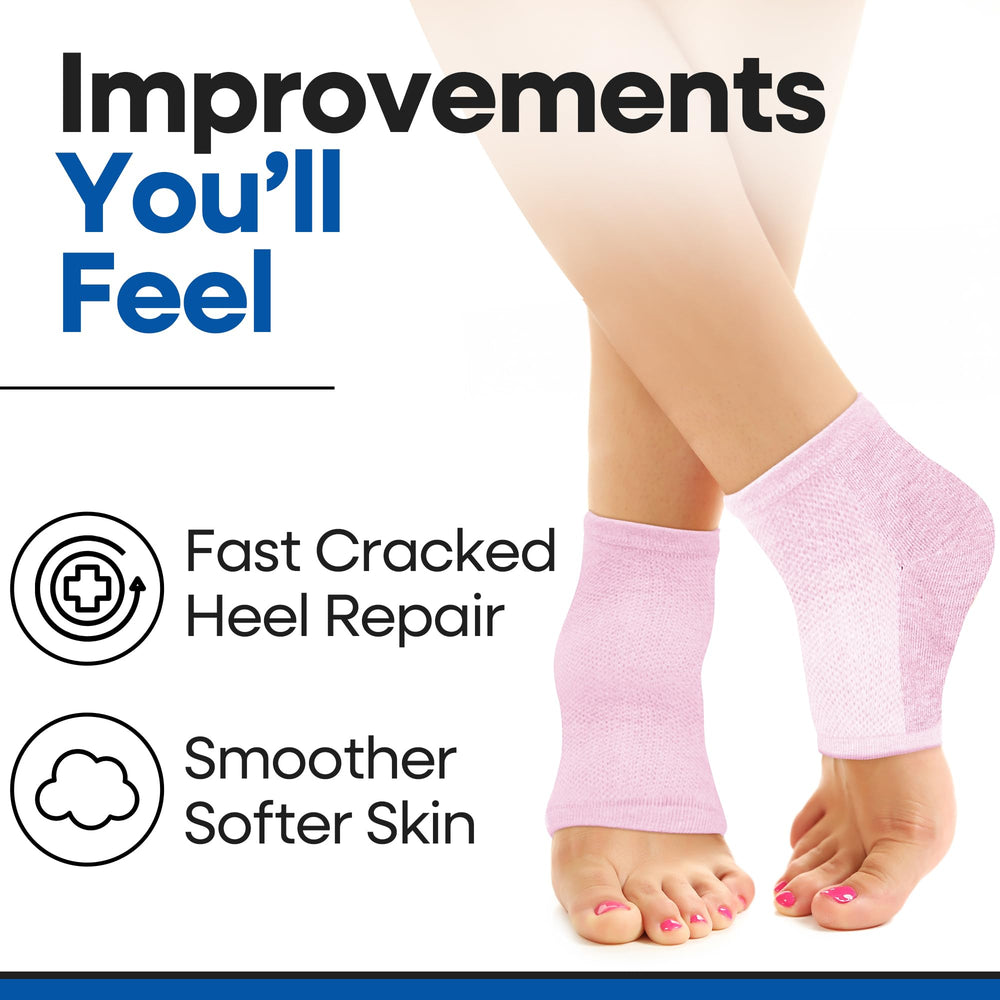 Armstrong America aloe-lotion socks with vitamin E and minerals for skin nourishment