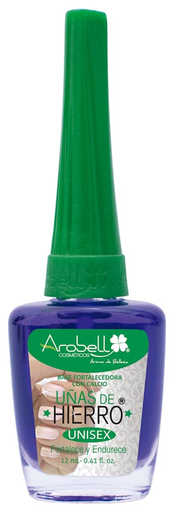 Arobell Iron Nail Hardener brush enables precise application for even coat
