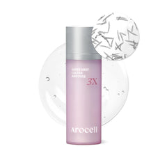 AROCELL Official Coltra Ampoule 3X bottle demonstrates hydration with a fast-absorbing finish.