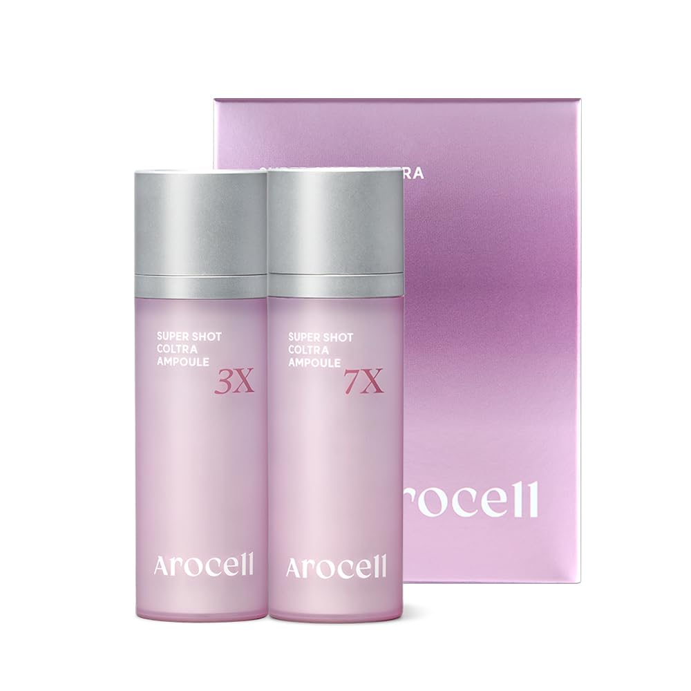 AROCELL Official Coltra Ampoule 3X pore-care emphasis hints at refined pores.