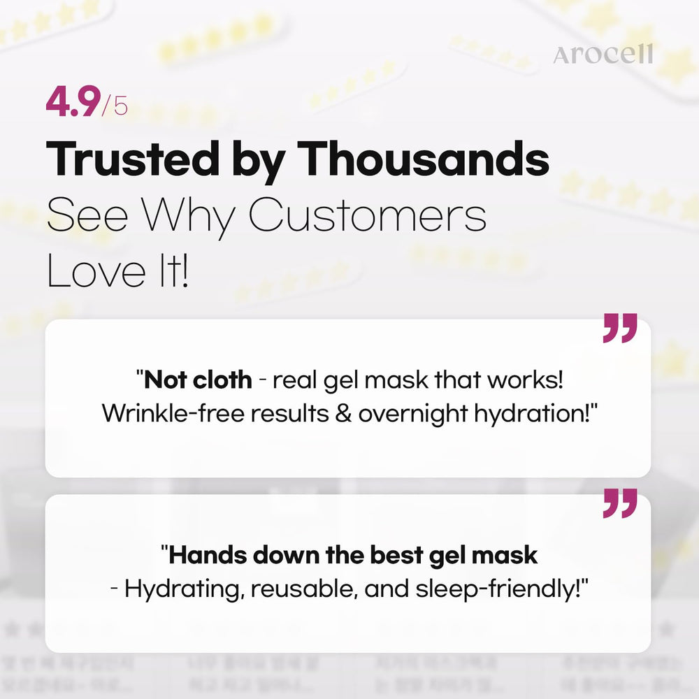 AROCELL OFFICIAL Dermatologist-tested formula safe for delicate skin