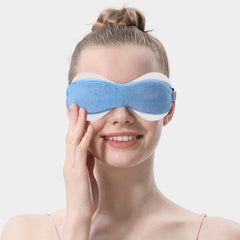 Contoured design of Aroma Season eyelid sheets fits snugly on heated eye masks.