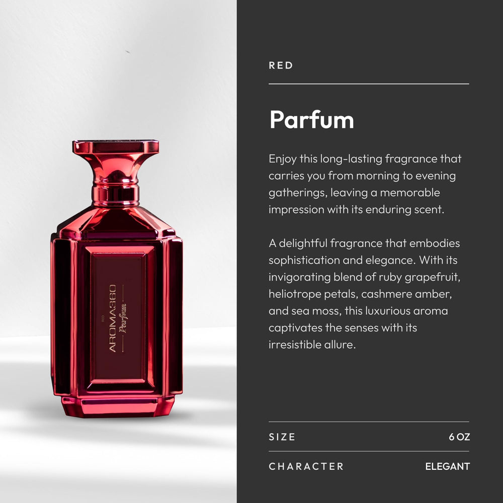 Aroma360 Women's Perfume amber and citrus notes craft a refined signature
