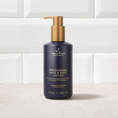 Aromatherapy Associates Balance ingredients like sweet almond oil showcased