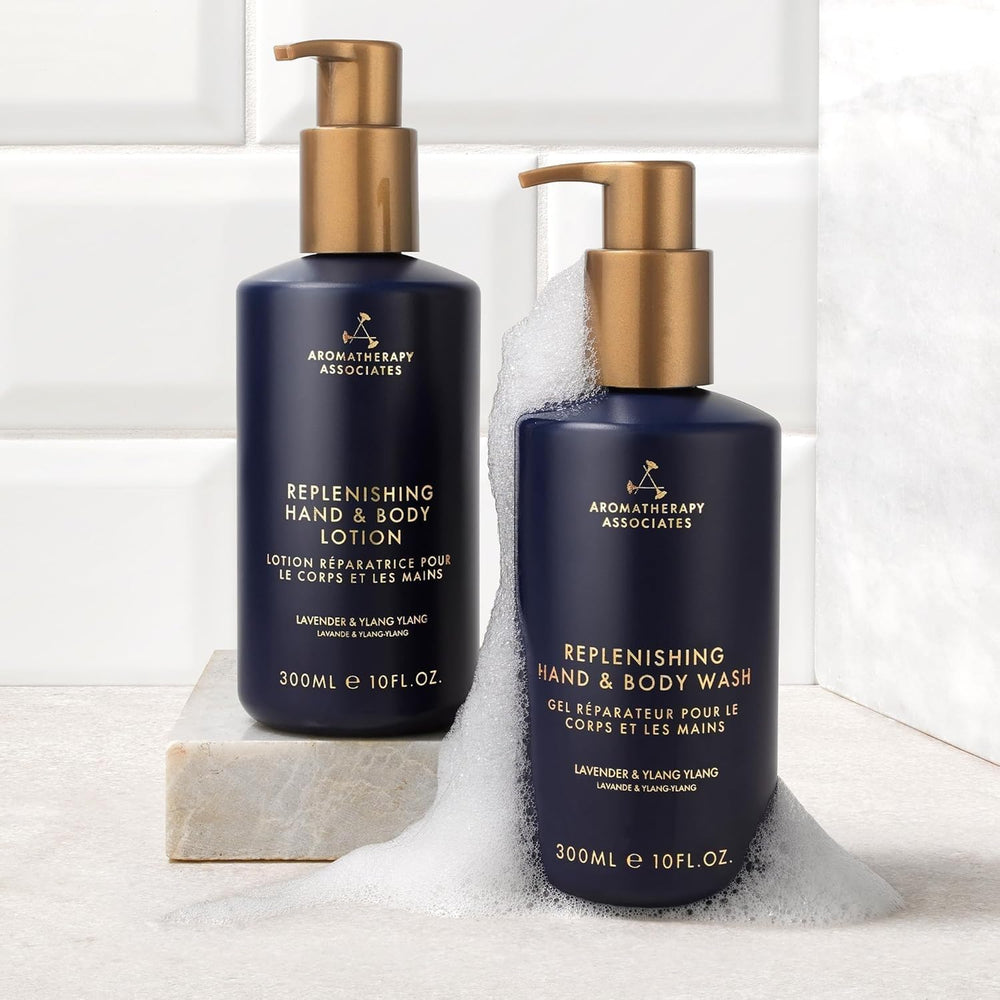 Balance shampoo bottle shown with conditioner for complete vegan routine