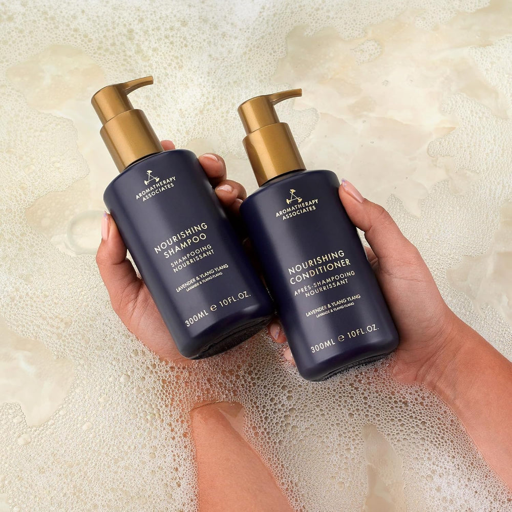 Close-up of Balance Replenishing Shampoo texture and consistency