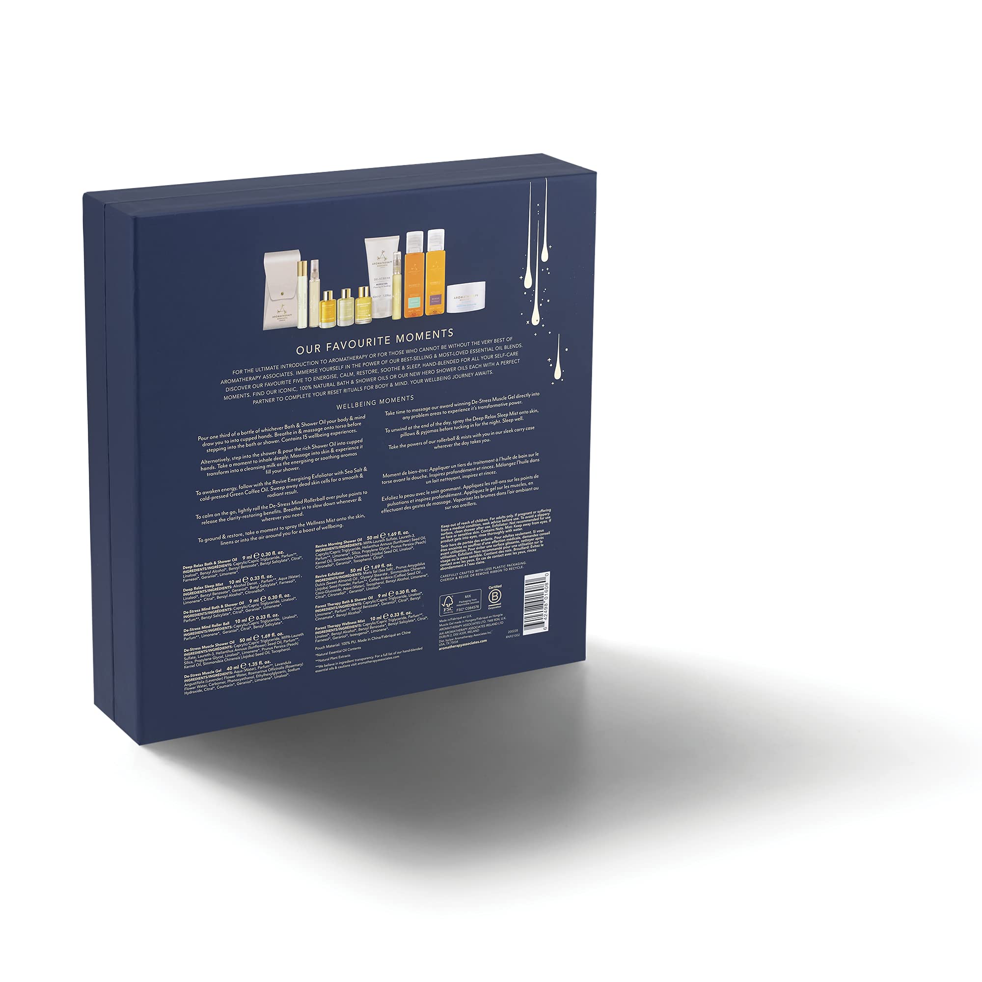 Aromatherapy Associates body oil nourish for smooth skin and scent.