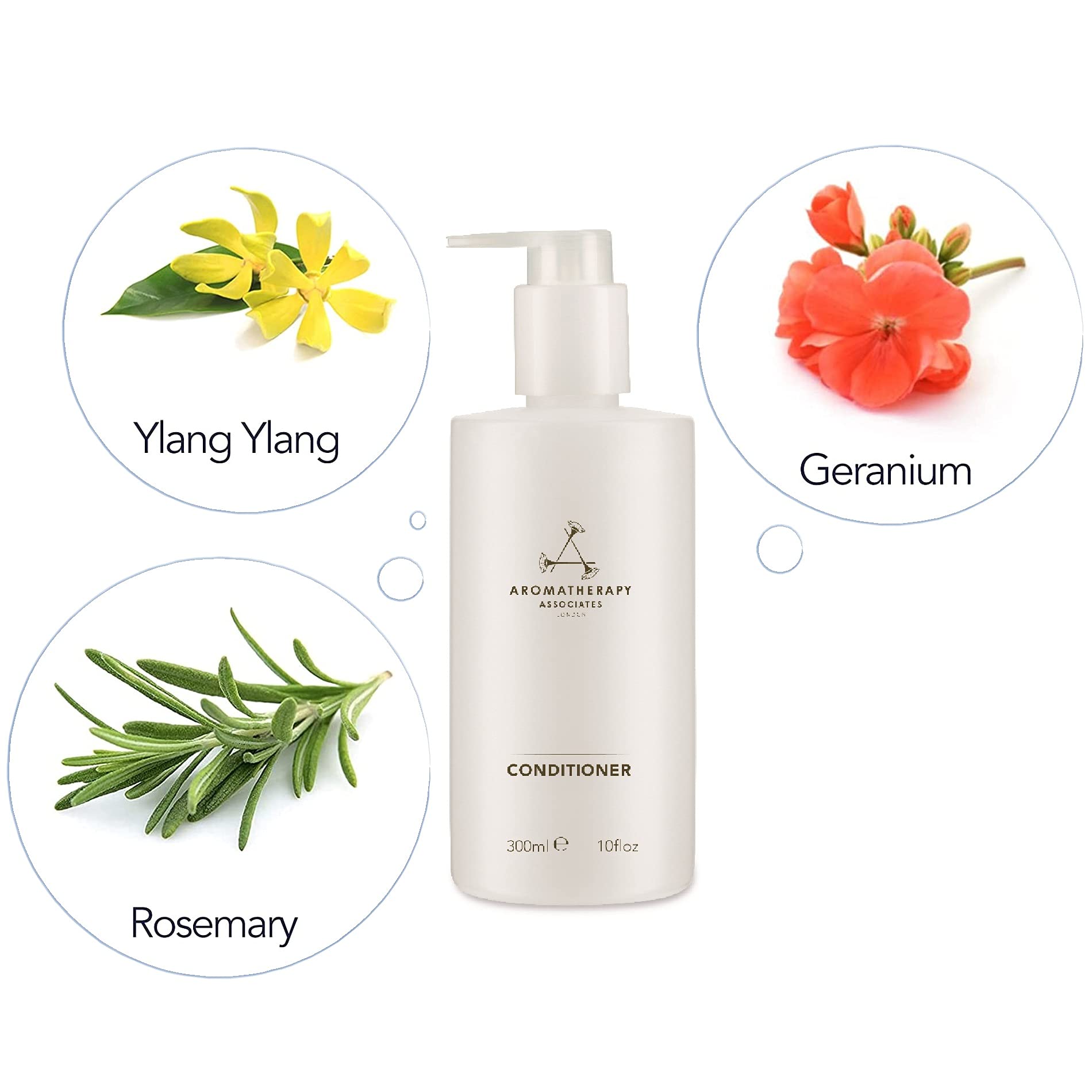 Aromatherapy Associates conditioner-hair-application demonstrates easy detangling and smoother strands.