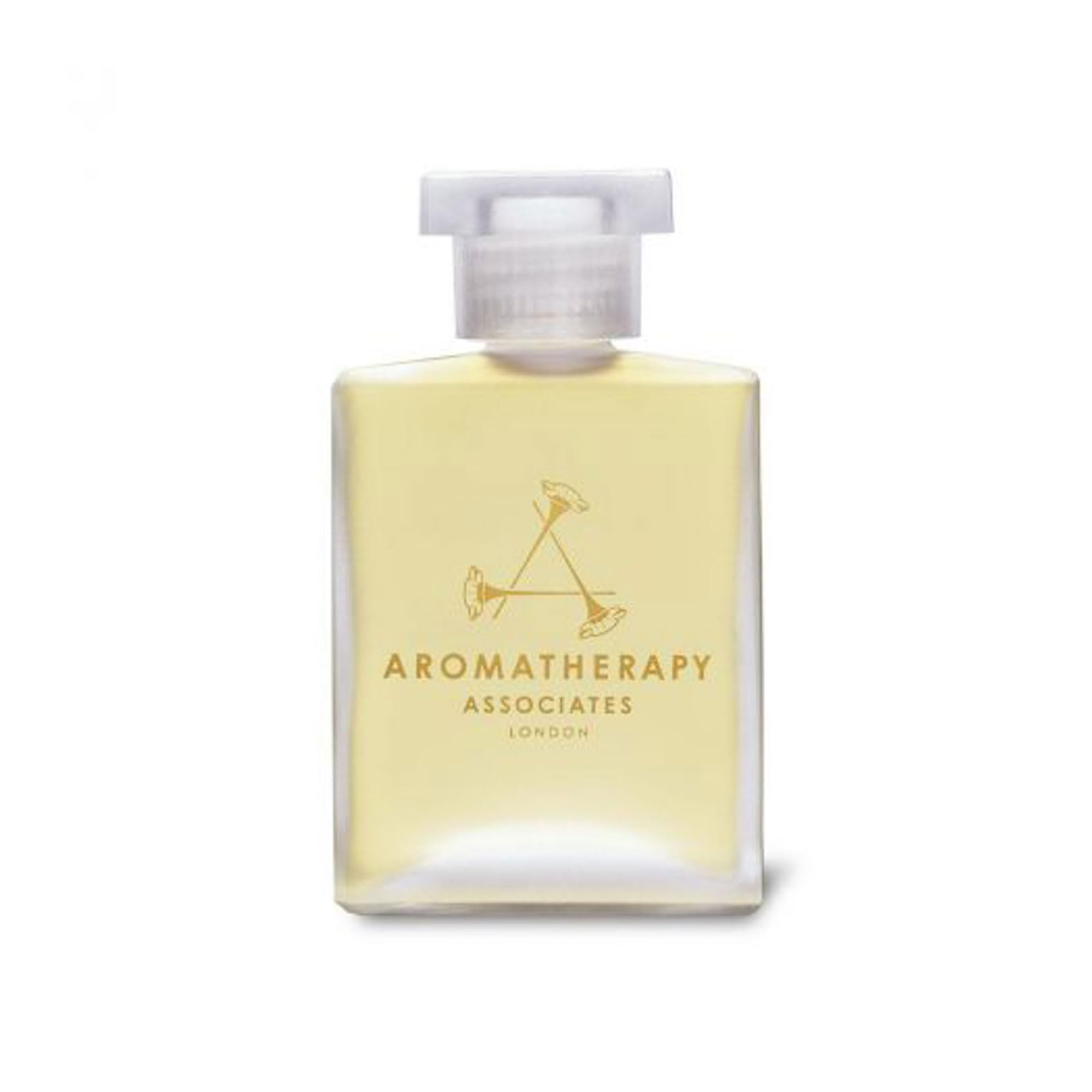 Warm bath scene with De-Stress Mind oil filling the air with fragrance