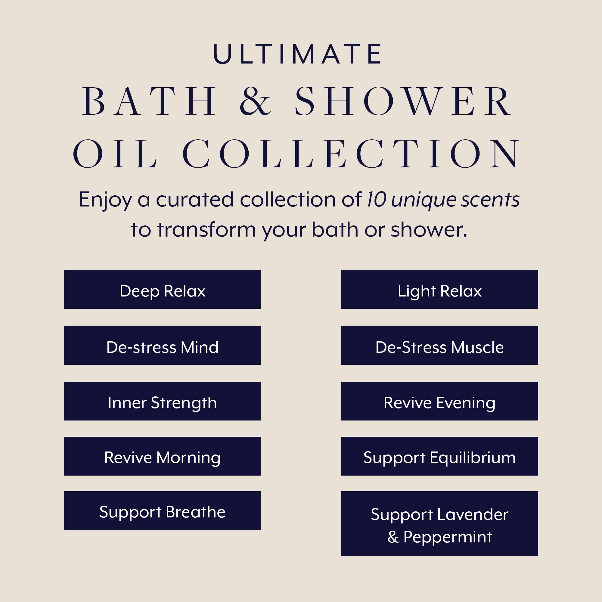 Aromatherapy Associates essential oil blends bottle pour for soothing rituals.