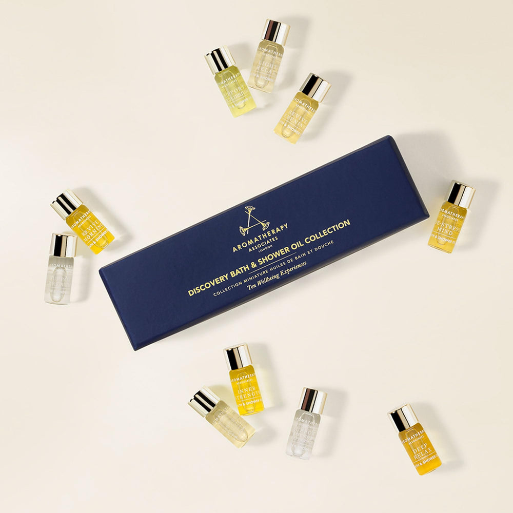 Aromatherapy Associates inhalation and massage oils to help relaxation and mood.