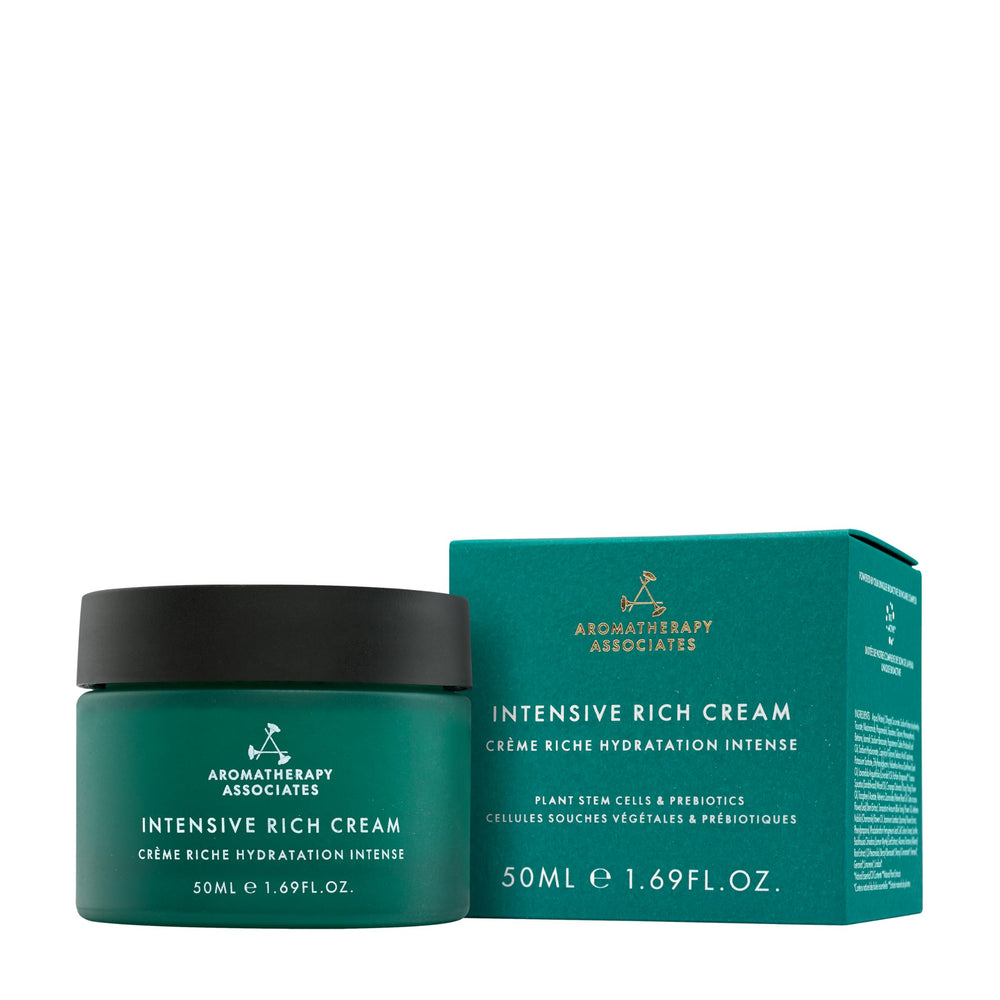 Intensive Rich Cream bottle from Aromatherapy Associates delivering rich hydration for dry skin