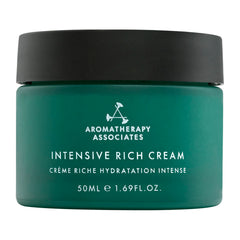 Aromatherapy Associates Intensive Rich Cream texture swirl demonstrates velvet richness for evening routine