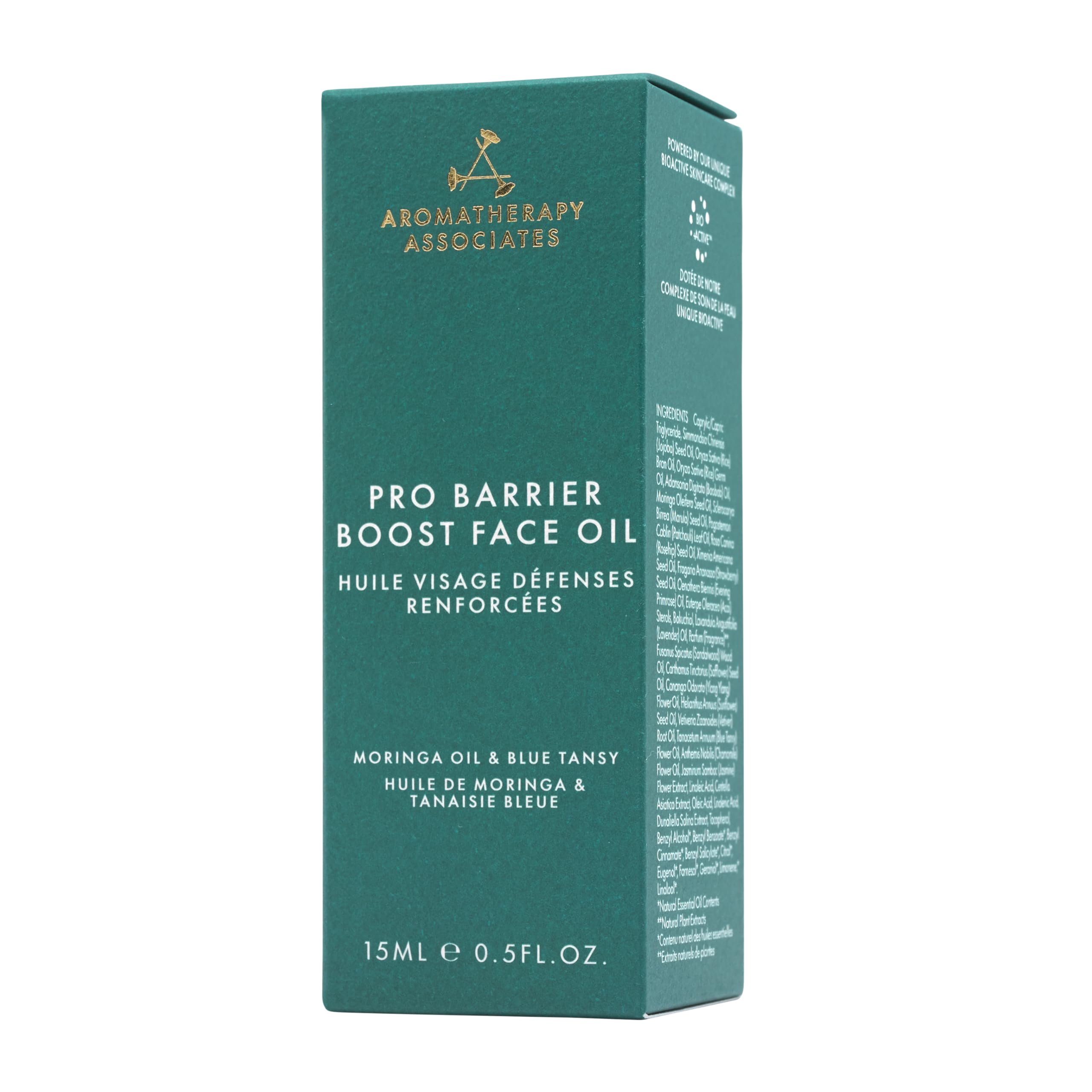 Aromatherapy Associates Pro Barrier Boost applied to skin during skincare routine