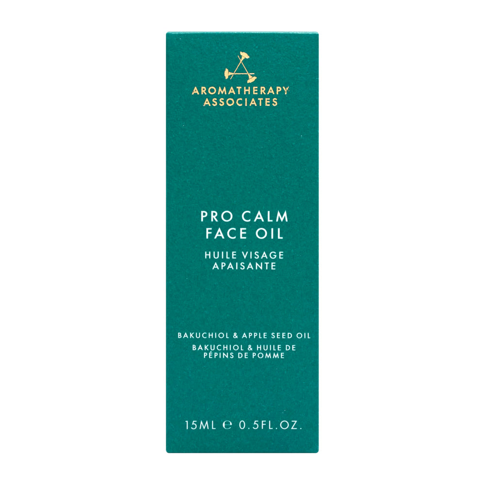 Aromatherapy Associates Pro Calm Face Oil texture on skin demonstrates light, silky finish