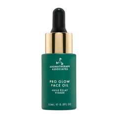 Aromatherapy Associates Pro Glow Face Oil geranium bottle highlights uplifting aroma for morning routine