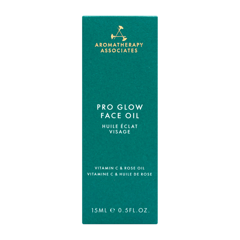 Aromatherapy Associates Pro Glow Face Oil peach kernel oil texture smooths hydration on skin