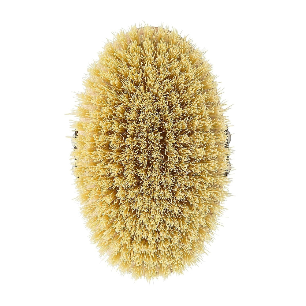 Natural agave cactus bristles provide gentle exfoliation.