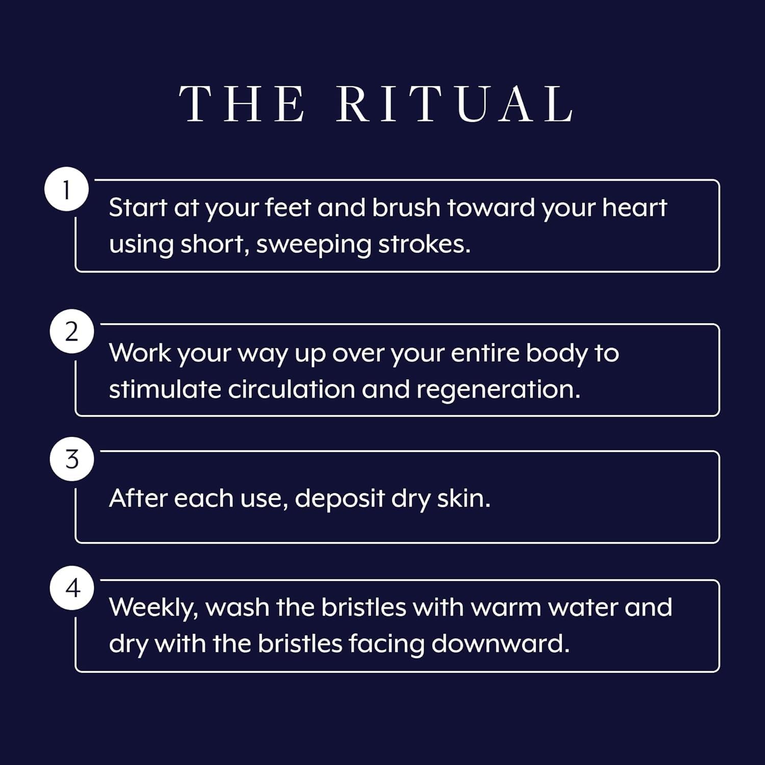 Wooden handle of Aromatherapy Associates Revive Brush.